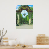 Poster Allemagne, Berlin, Zoo, Entrée des éléphants (Cuisine)