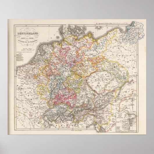 Poster Allemagne de 1495 à 1618 (Devant)