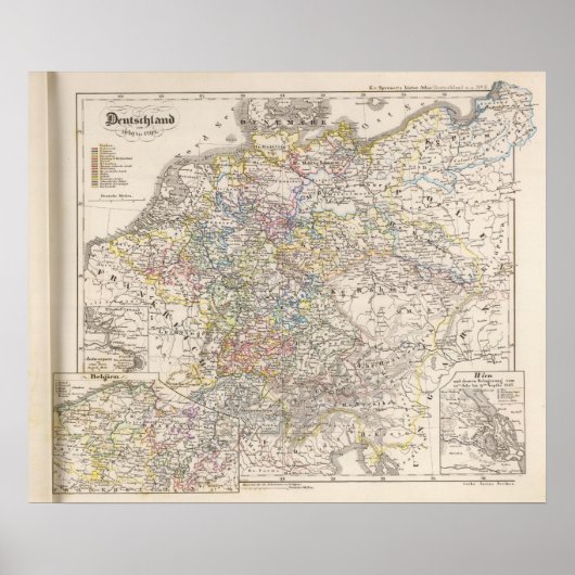 Poster Allemagne de 1649 à 1792 (Devant)