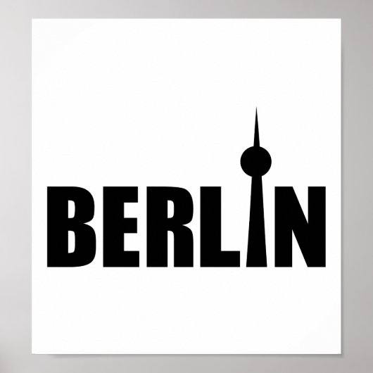 Poster Allemagne de Berlin (Devant)