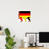 Poster Allemagne du football (Bureau à domicile)