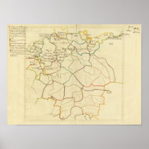 Poster Allemagne et Autriche historiques