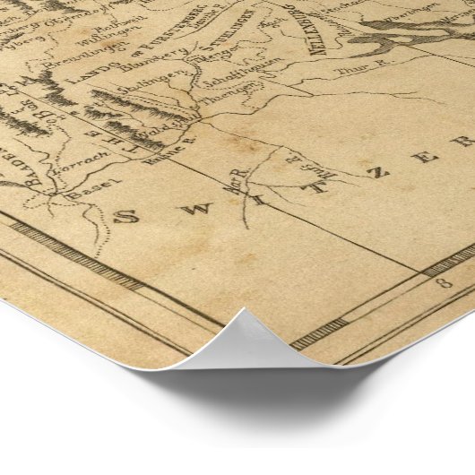 Poster Allemagne sud 2 (Coin)