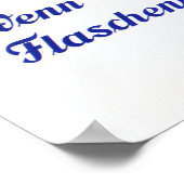 Poster Allemand Dortmunder RITTER BIER Rétro Beer Advert (Coin)