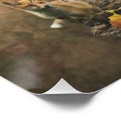 Poster Allemand Espagnol, Wachtelhund (Coin)