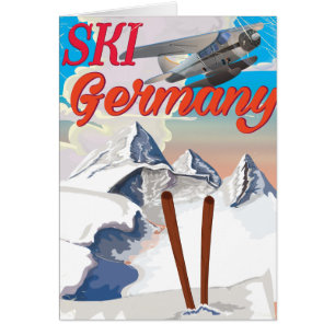 poster allemand Ski
