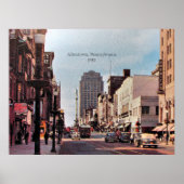 Poster Allentown, Pennsylvanie 1950 (Devant)