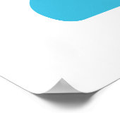 Poster Aller à la citation de grande motivation (Coin)