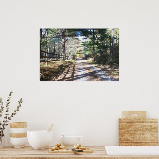 Poster Aller à la maison Canvas (Cuisine)