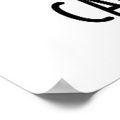 Poster Aller à l'avant gâteau Ma journée amusant jeu de n (Coin)