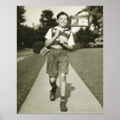 Poster Aller à l'école (Devant)