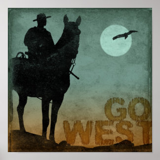 Poster Aller à l'ouest