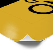 Poster Aller Au Travail Sur Un Oeuf Wall Art (Coin)