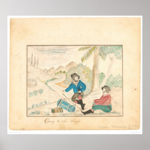 Poster Aller aux Mines (1600A)