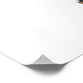 Poster Aller avec l'affiche de la lune (Coin)