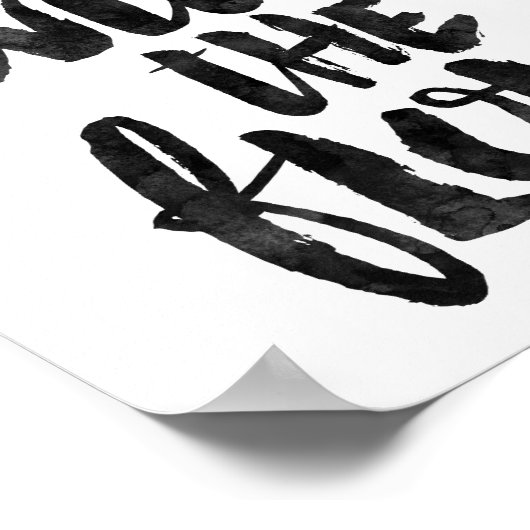 Poster Aller Avec Le Flux (Coin)