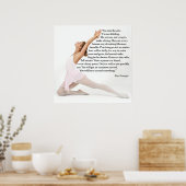 Poster Aller dans l'affiche artistique, 24" x 24" (Cuisine)