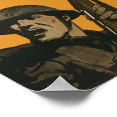 Poster Aller De L'Avant Avec Marines — Première Guerre Mo (Coin)