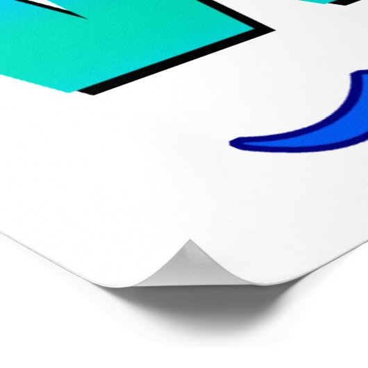 Poster Aller dur (Coin)