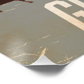 Poster Aller en train (Coin)