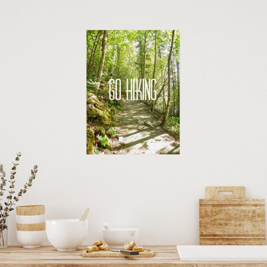 Poster Aller Randonnée (Cuisine)