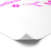 Poster Aller rose (Coin)