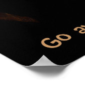 Poster Aller vers le soleil - Chat couché (Coin)