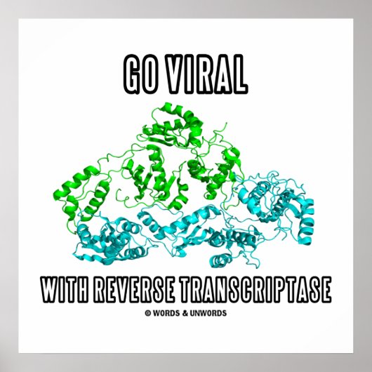 Poster Aller Virale Avec Transcriptase Inverse (Devant)