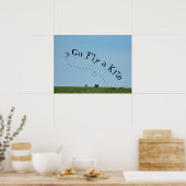 Poster Aller voler un cerf-volant = Idiom signifiant Part (Cuisine)