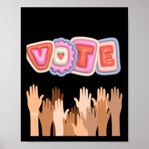 Poster Aller voter Sticker