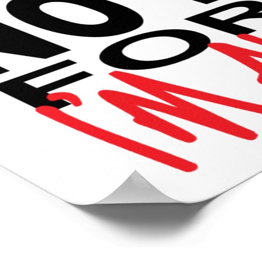 Poster Allergie du lait (Coin)