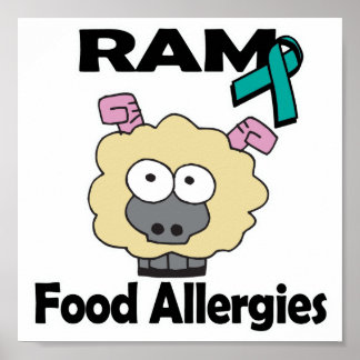 Poster Allergies alimentaires RAM