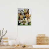 Poster Allergies animales (Cuisine)