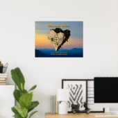 Poster ALLEZ ! Aimer La Randonnée Protéger Nos Terres Pub (Bureau à domicile)