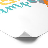 Poster Allez Camping Camping et Campouts (Coin)