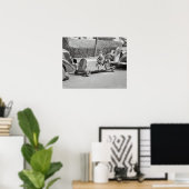 Poster Allez Kart Driver, 1937. Photo vintage (Bureau à domicile)