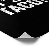 Poster Allez Taco &# ; (Coin)