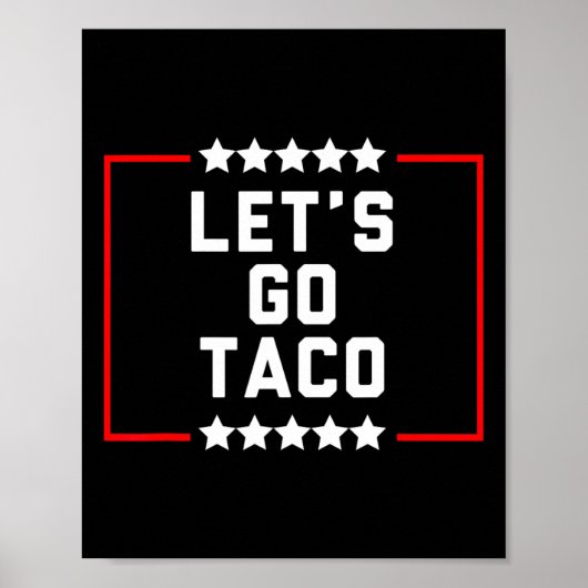Poster Allez Taco 16 (Devant)