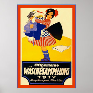 Poster Allgemeine Wäschesammlung