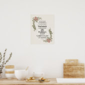 Poster "Alliance d'amour" ViePartenaires MariageCertifica (Cuisine)