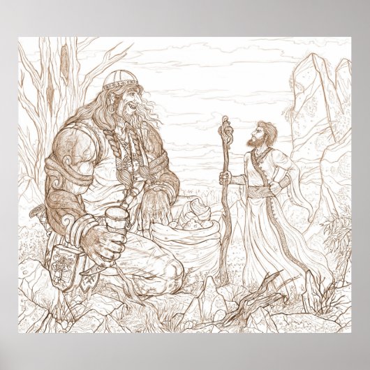 Poster Alliance et Foamfollower (taille personnalisable) (Devant)