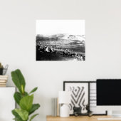 Poster Allied Encampment, Crimée, vers 1855 (Bureau à domicile)