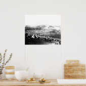 Poster Allied Encampment, Crimée, vers 1855 (Cuisine)