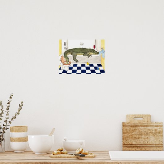 Poster Alligator (Cuisine)