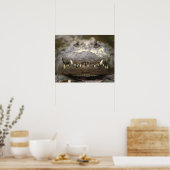 Poster Alligator américain (Cuisine)