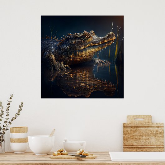 Poster Alligator de l'affiche (Cuisine)