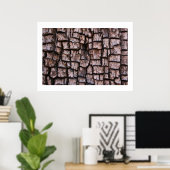 Poster Alligator Juniper Bark (Bureau à domicile)