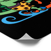 Poster Alligator Ski Alligator Crocodile Ski d'eau Reptil (Coin)