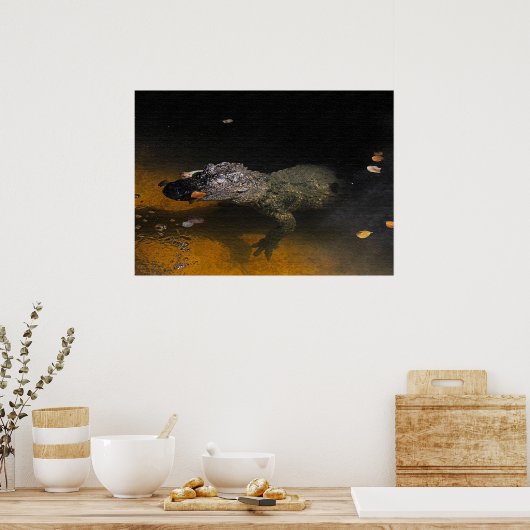 Poster Alligator Sky (Cuisine)