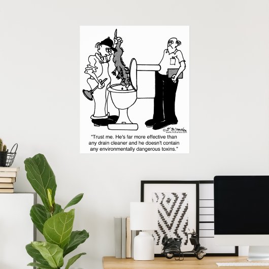 Poster Alligators comme nettoyeurs à sec (Bureau à domicile)